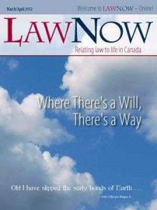 LawNow: Where There's a Will, There's a Way